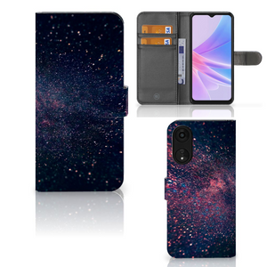 OPPO A78 5G | A58 5G Book Case Stars