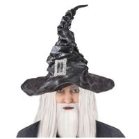 Tovenaars verkleed hoed zwart voor volwassenen - thumbnail
