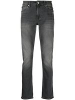 Calvin Klein Jeans jean slim à taille basse - Gris