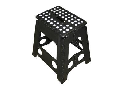 Benson Keukentrapje - Opvouwbaar - tot 120 kg - Zwart