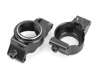 Traxxas - Caster blocks (c-hubs), 6061-T6 aluminum (gray-anodized), left & right (TRX-7832-GRAY) - thumbnail