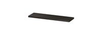 INK wandplank in houtdecor 3,5cm dik variabele maat voor hoek opstelling inclusief blinde bevestiging 60-120x35x3,5cm, intens eiken