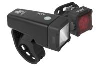 AXA Niteline T4-R Lichting set USB - Zwart AXA Niteline T4-R Lichting set USB - Zwart