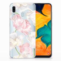 Samsung Galaxy A30 TPU Case Lovely Flowers - thumbnail
