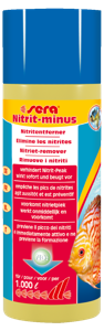 Sera Nitrit-minus 250ml - Directe Nitrietbescherming voor Aquariums, Veilig voor Vissen