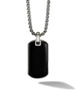 David Yurman pendentif Streamline en argent sterling serti d'onyx - thumbnail