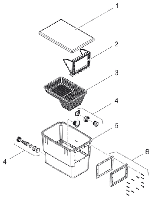 OASE Onderdelen BioSys Skimmer+