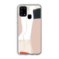 Lava: Samsung Galaxy M31 Transparant Hoesje Lava: Samsung Galaxy M31 Transparant Hoesje