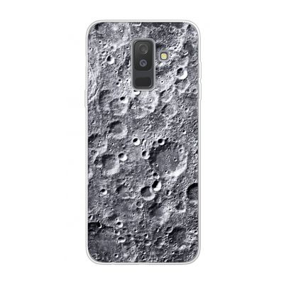 Maanlandschap: Samsung Galaxy A6 Plus (2018) Transparant Hoesje