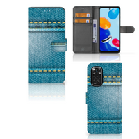 Xiaomi Redmi Note 11/11S Wallet Case met Pasjes Jeans