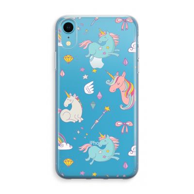 Fantasiewereld: iPhone XR Transparant Hoesje