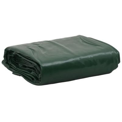 VidaXL Dekzeil 650 g/m² ø 4 m groen
