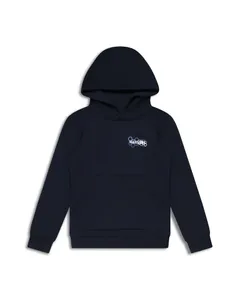 Malelions Hoodie Borders - Navy blauw