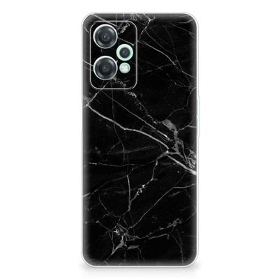 OnePlus Nord CE 2 Lite | TPU | Siliconen hoesje | Marmer Zwart - Origineel Cadeau Vader