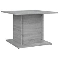 vidaXL Salontafel 55,5x55,5x40 cm bewerkt hout grijs sonoma eikenkleur