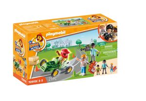 PlaymobilÂ® 70919 D.O.C ambulance actie help de racer