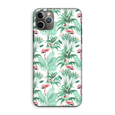 Flamingo bladeren: iPhone 11 Pro Max Tough Case