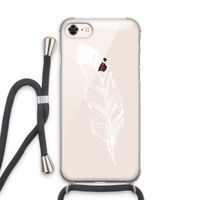 Pluim: iPhone 7 Transparant Hoesje met koord