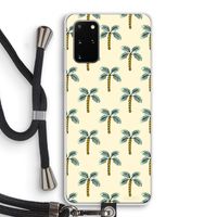 Paradise: Samsung Galaxy S20 Plus Transparant Hoesje met koord