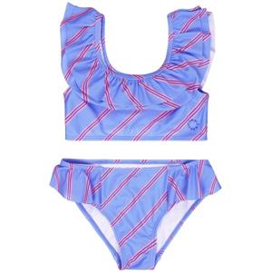 Tumble & Dry zomer bikini meisjes - blauw gestreept - Planello