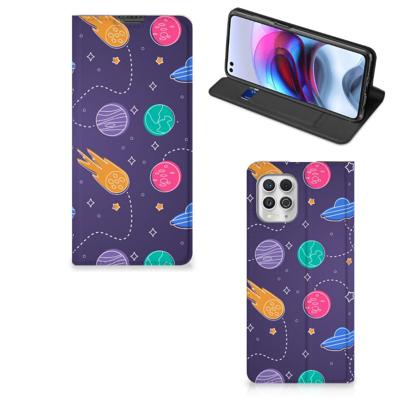Motorola Moto G100 Hippe | Standcase | Space