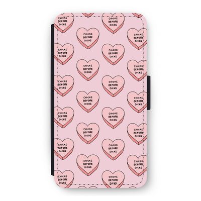 Chicks before dicks: iPhone 11 Pro Flip Hoesje