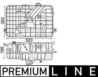 Expansietank, koelvloeistof CRT235000P