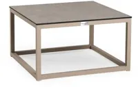 Tierra Outdoor bijzettafel rio coffee table medium trespa ophira 60x60x35cm champagne