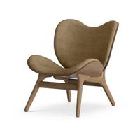 Umage A Conversation Piece houten fauteuil donker eiken - Sugar Brown