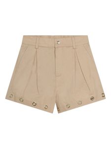 Michael Kors Kids short à détails d'œillets - Tons neutres