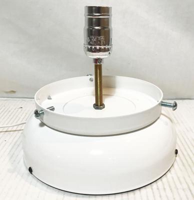 Lamp met Voet voor Benzinepomp Bol - Wit