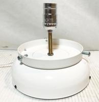 Lamp met Voet voor Benzinepomp Bol - Wit