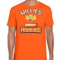 Oranje Koningsdag t-shirt - Willies crazy Kingsday fashion - heren - thumbnail