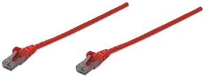 Intellinet 343756 RJ45 Netwerkkabel, patchkabel CAT 6 U/UTP 10.00 m Rood 1 stuk(s)