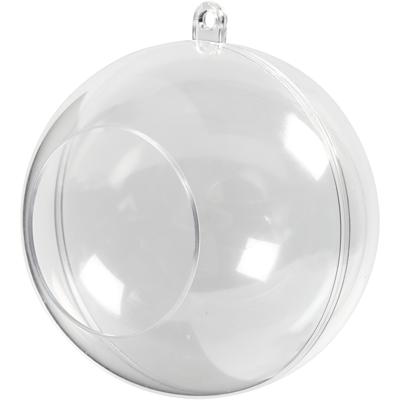 Creativ Company Deco ballen met opening, d 8 cm, gatgrootte 4,5 cm, 5 stuk/ 1 doos