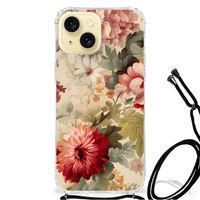 Case voor Apple iPhone 15 Bloemen