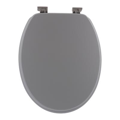 Tendance Toiletbril Breeze - grijs - MDF hout - universeel - standaard wc bril