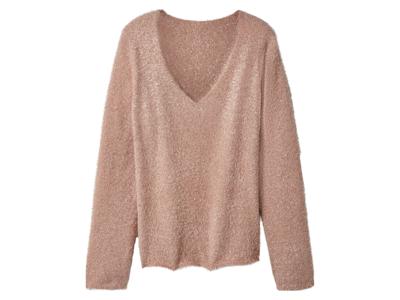 esmara Gebreide dames trui (Beige, XS (32/34))