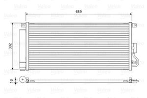 Condensor, airconditioning 822592