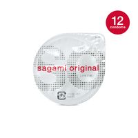 Sagami Original 0.02 - Ultradunne Latexvrije Condooms 12 stuks (zonder doosje)