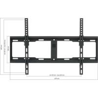 ONE FOR ALL WM4621 Kantelbare wandsteun voor 81 tot 213 cm (32 tot 84)
