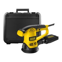 Stanley FME440K Vlakschuurmachine (disc) Zwart, Geel 12000 RPM 480 W - thumbnail