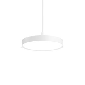 Louis Poulsen Slim Round 440 Suspended Hanglamp - 3000K 2659lm Dali - Opal - Wit