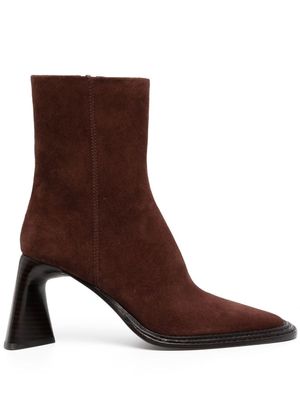 Alexander Wang bottines Booker 85 mm - Marron