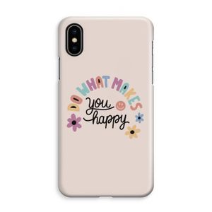 Happy days: iPhone XS Max Volledig Geprint Hoesje