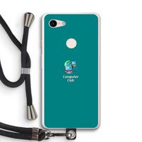 Win98: Pixel 3 XL Transparant Hoesje met koord