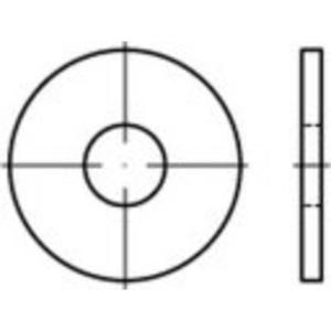 Onderlegring 8.40 Titanium 1 stuk(s) TOOLCRAFT 9021T08,4 TO-6606726