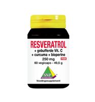 Resveratrol curcuma gebufferd vit C bioperine puur - thumbnail