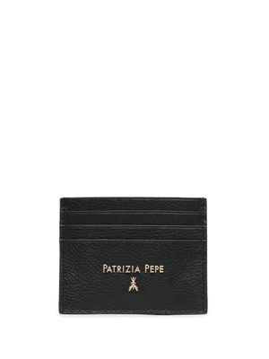Patrizia Pepe porte-cartes à plaque logo Fly - Noir