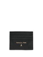 Patrizia Pepe porte-cartes à plaque logo Fly - Noir